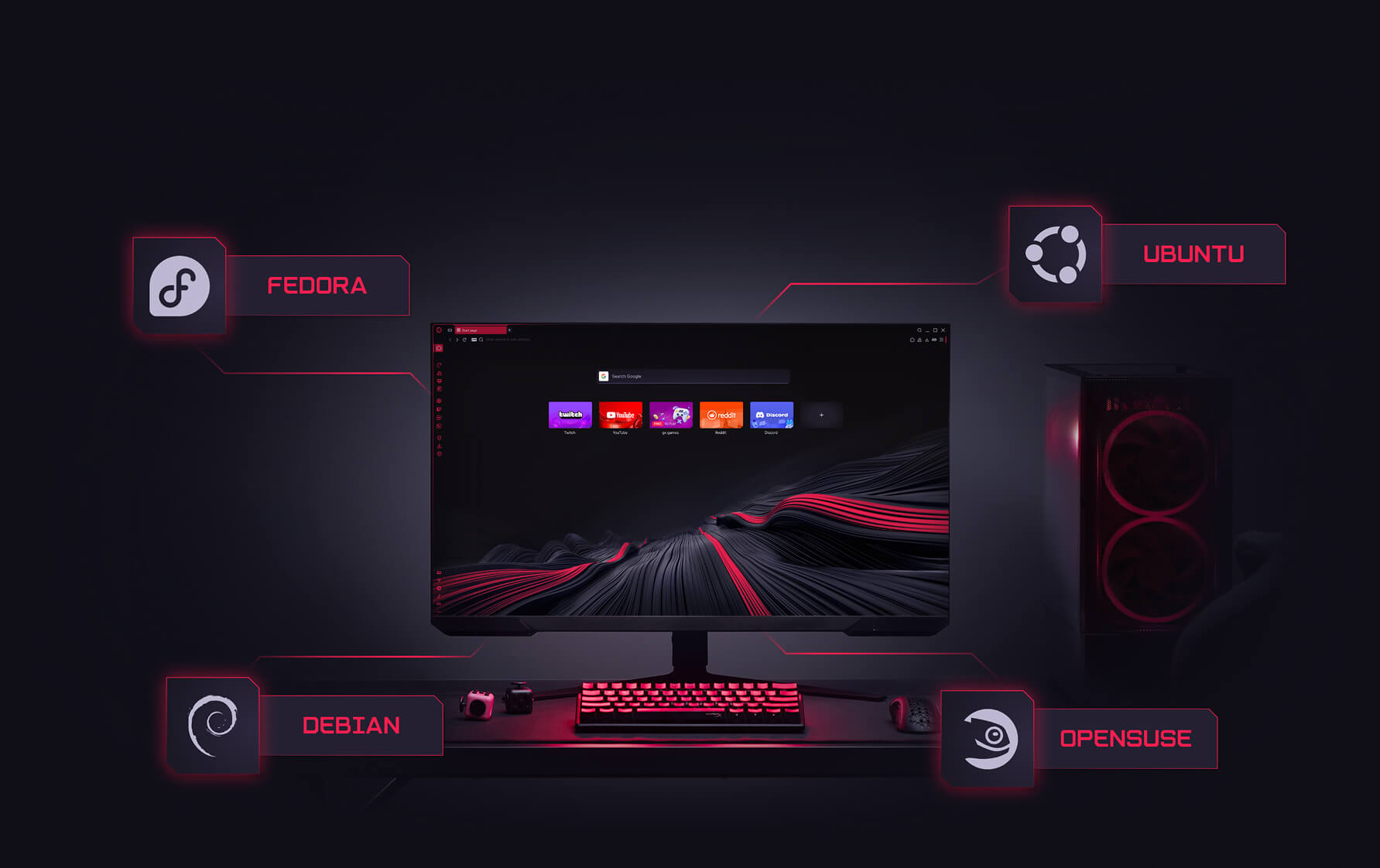 Opera GX is now on Linux