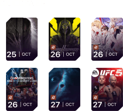 Release calendar