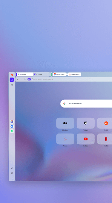 Ads in Opera One