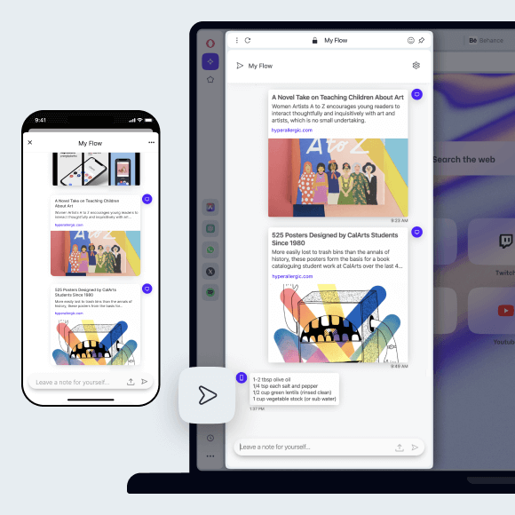 Flow file sharing