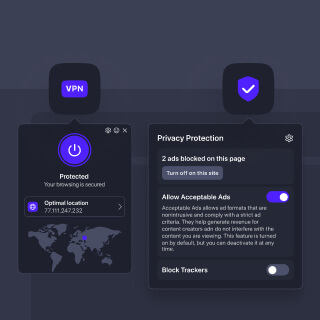 Free privacy features
