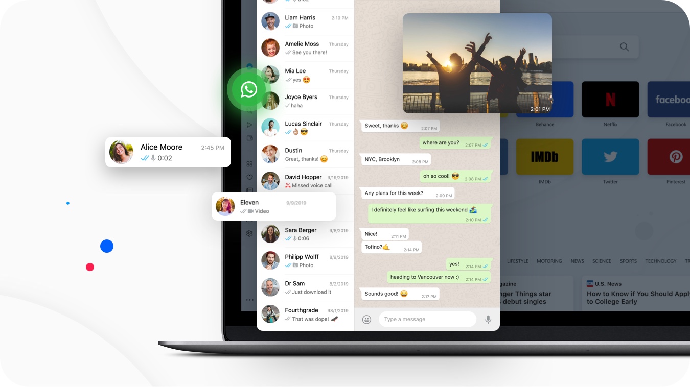 how to use whatsapp on pc and phone at the same time