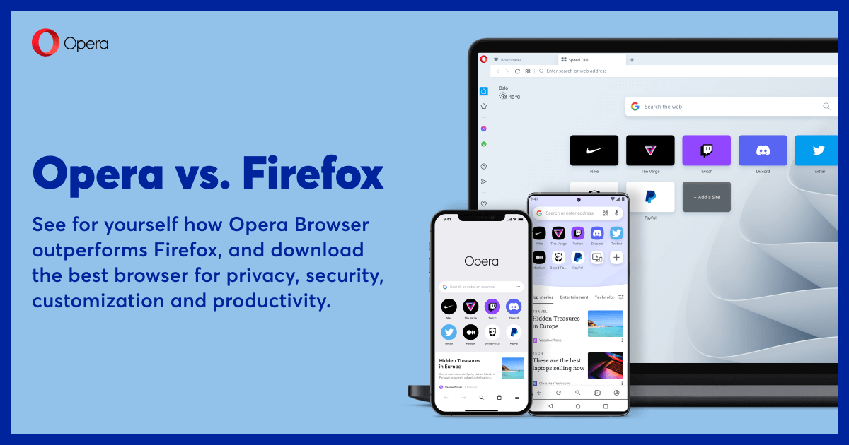 Is Opera VPN better than Mozilla?