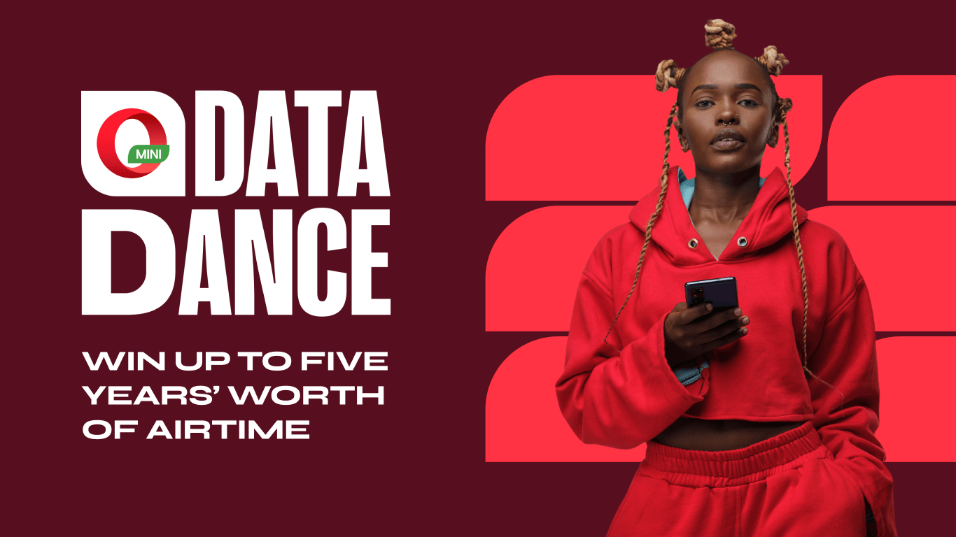 Opera Mini Data Dance: Win up to five years worth of airtime.