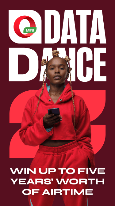 Opera Mini Data Dance: Win up to five years worth of airtime.