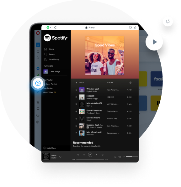 Built-in Player