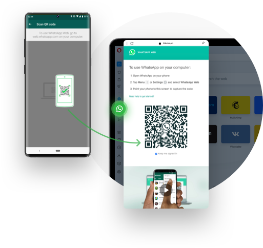 Whatsapp Im Desktop Browser Von Opera Opera