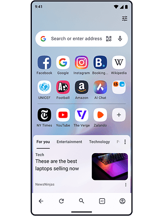 You deserve a better browser