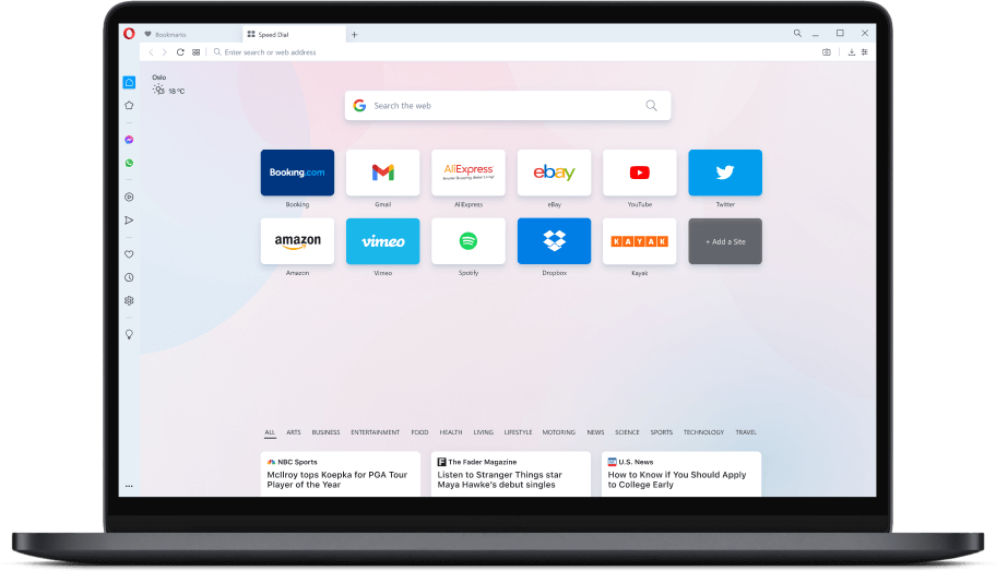 Opera Web Browser Faster Safer Smarter Opera
