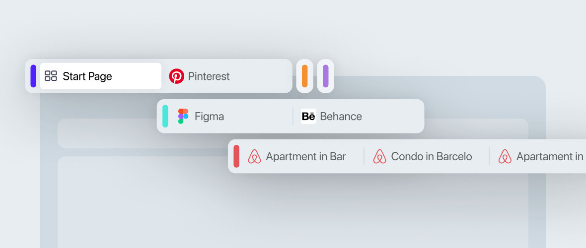 Острова вкладок