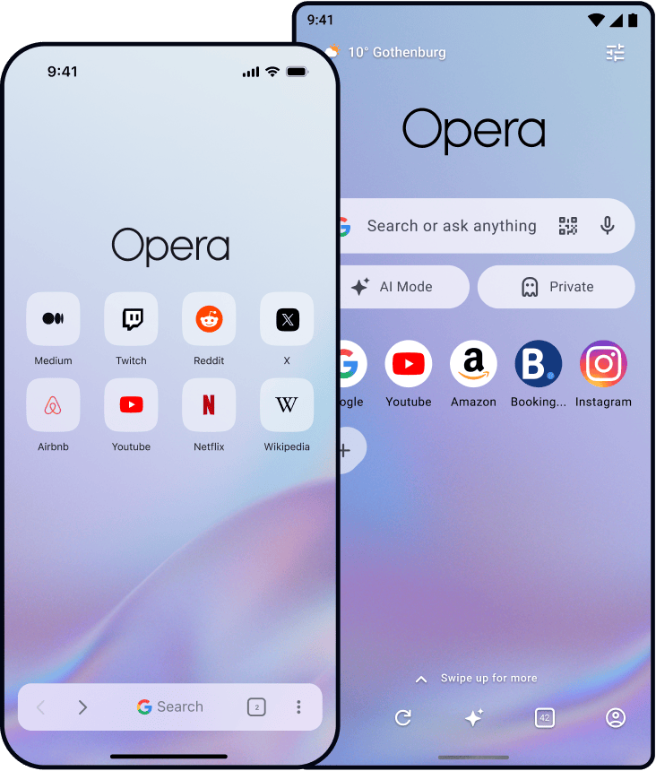 Opera Web Browser | Faster, Safer, Smarter | Opera