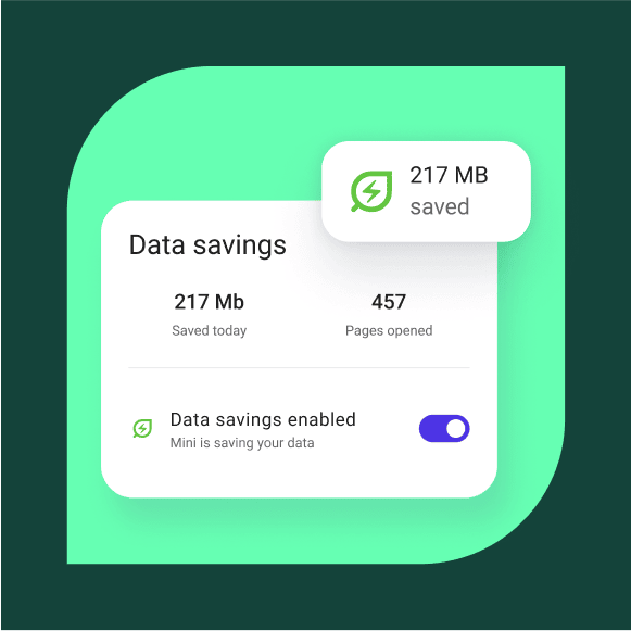 💰 DATA SAVINGS
