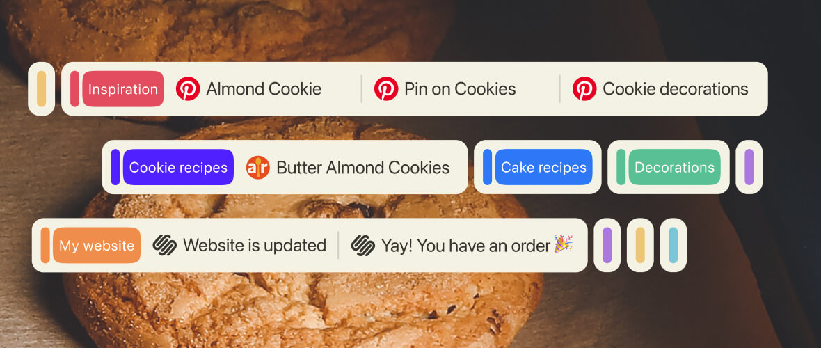 Reste organisé automatiquement