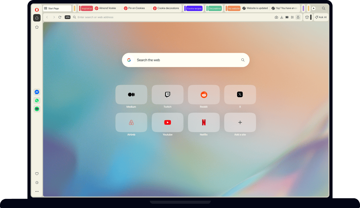 Commence avec Opera One