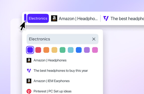Tab Islands personalizzabili
