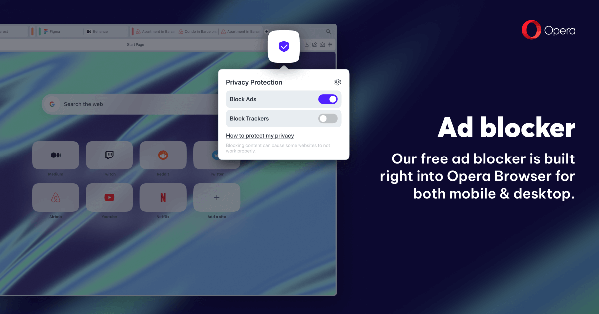 adguard werbeblocker opera