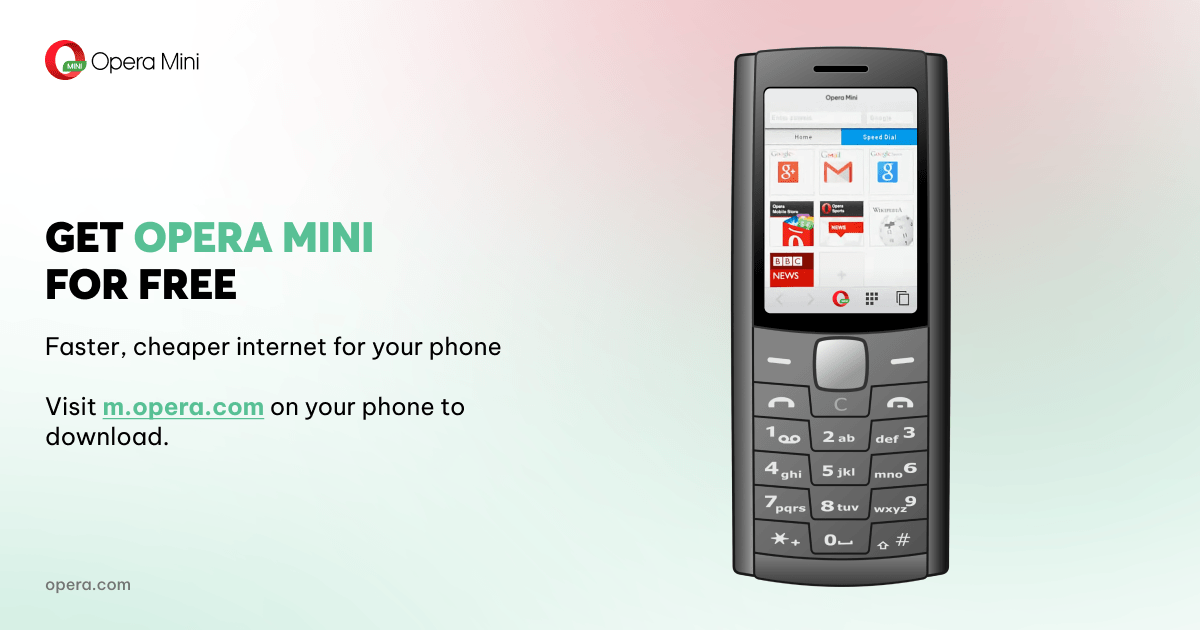 Unduh Opera Mini untuk ponsel | Opera