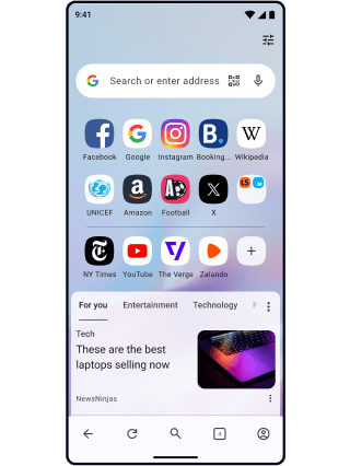 Du verdienst einen besseren Browser