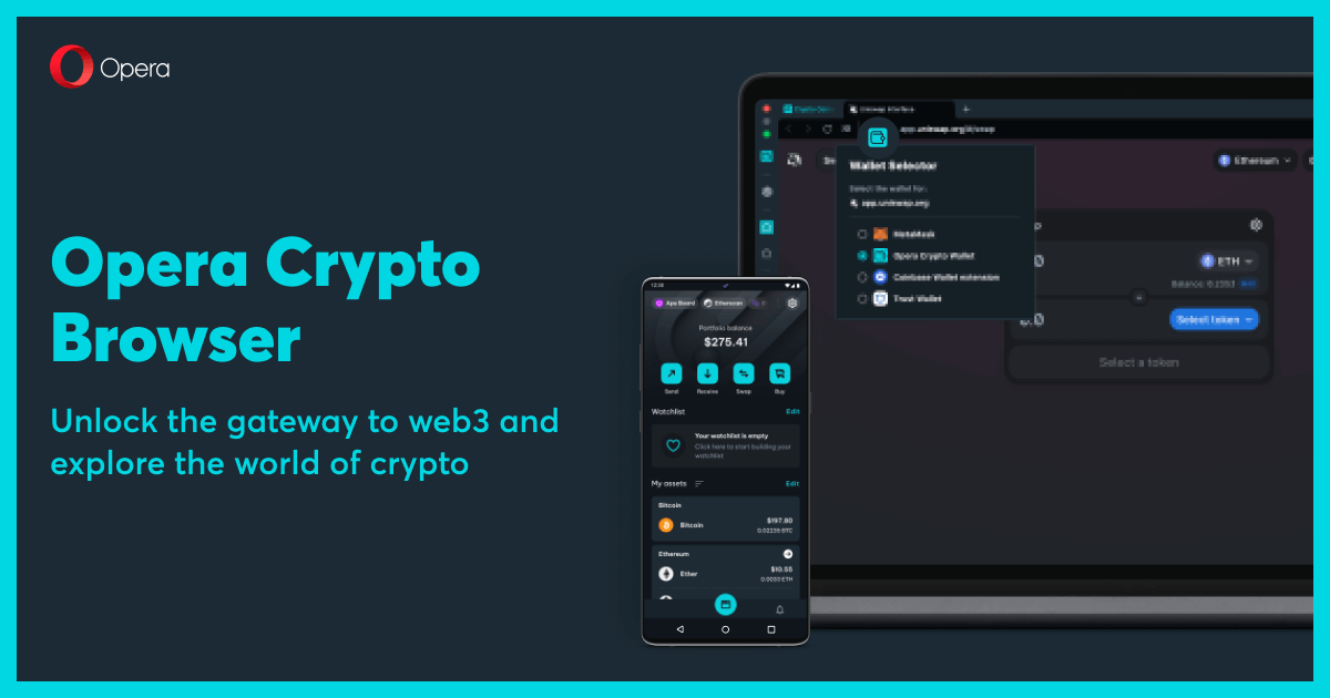 what is opera crypto browser