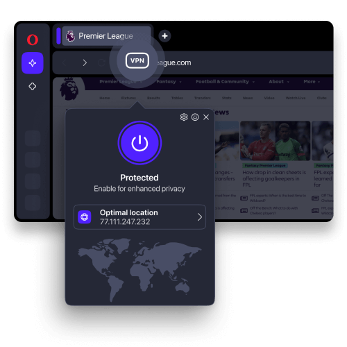 Watch important matches wherever you go with Free VPN