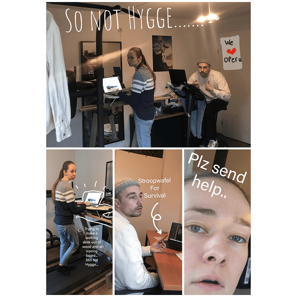 Hygge Desk Getaway winner from THE Netherlands