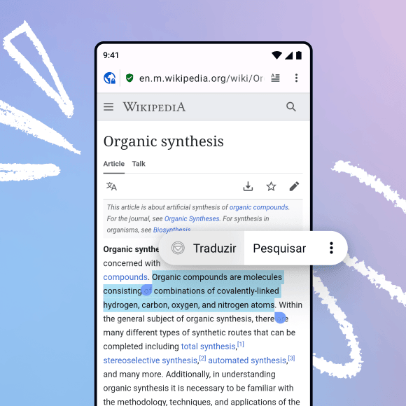 Tradução por pressionamento longo