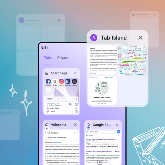 Chega de bagunça de abas