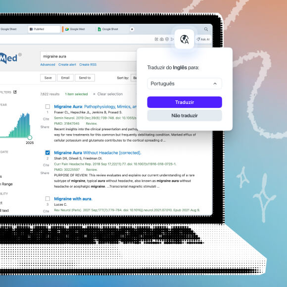 Full-page translation