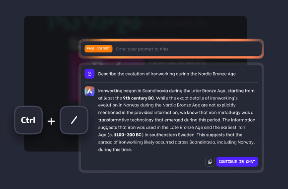 Aria’s Command Line
