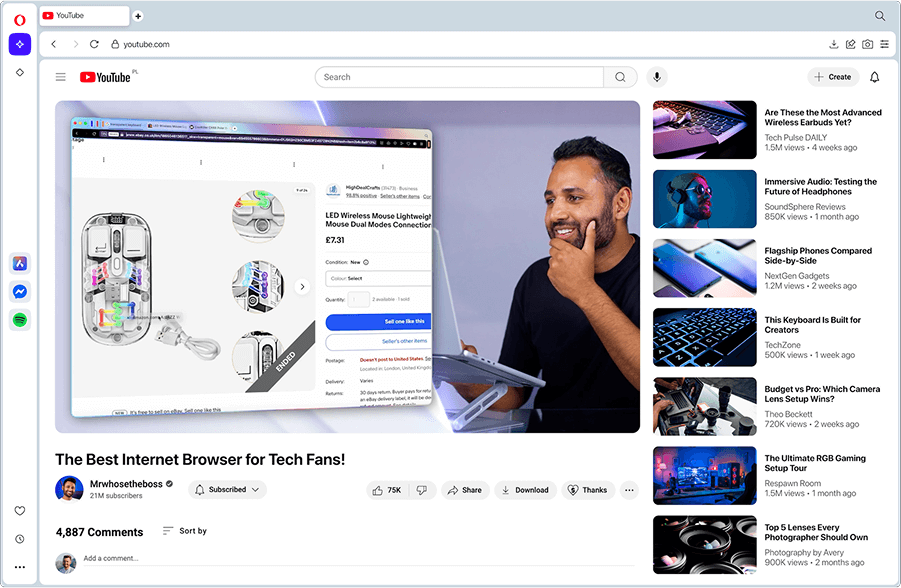 Opera browser