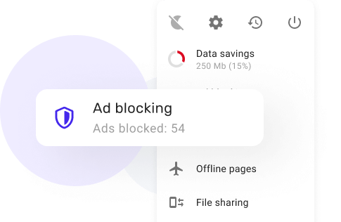 Opera Mini for Android  Ad blocker, File sharing, Data savings