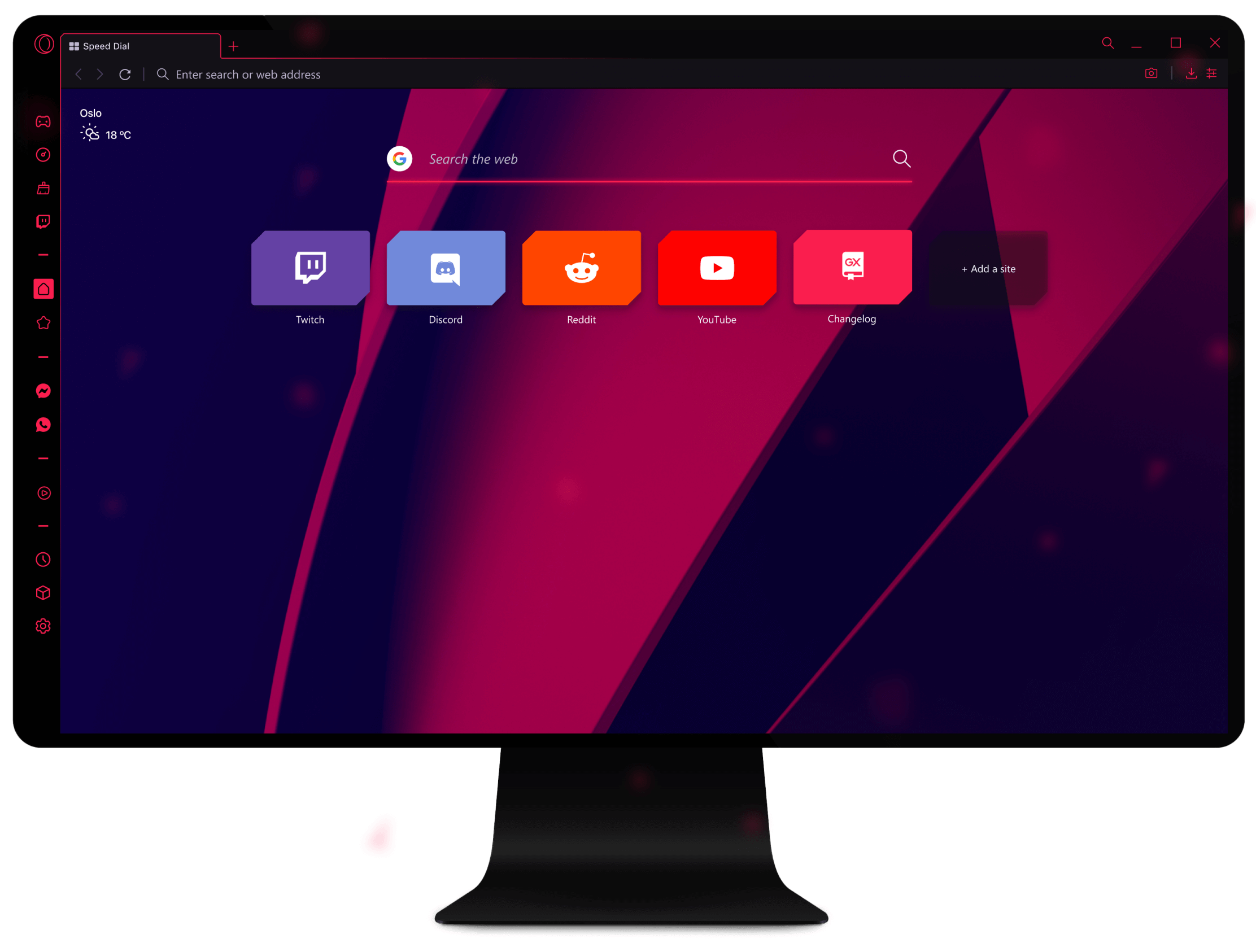 Opera GX, Gaming Browser