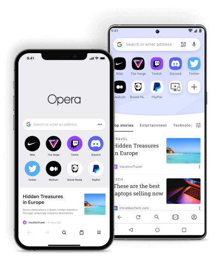 i want to download opera 48 and not newest version