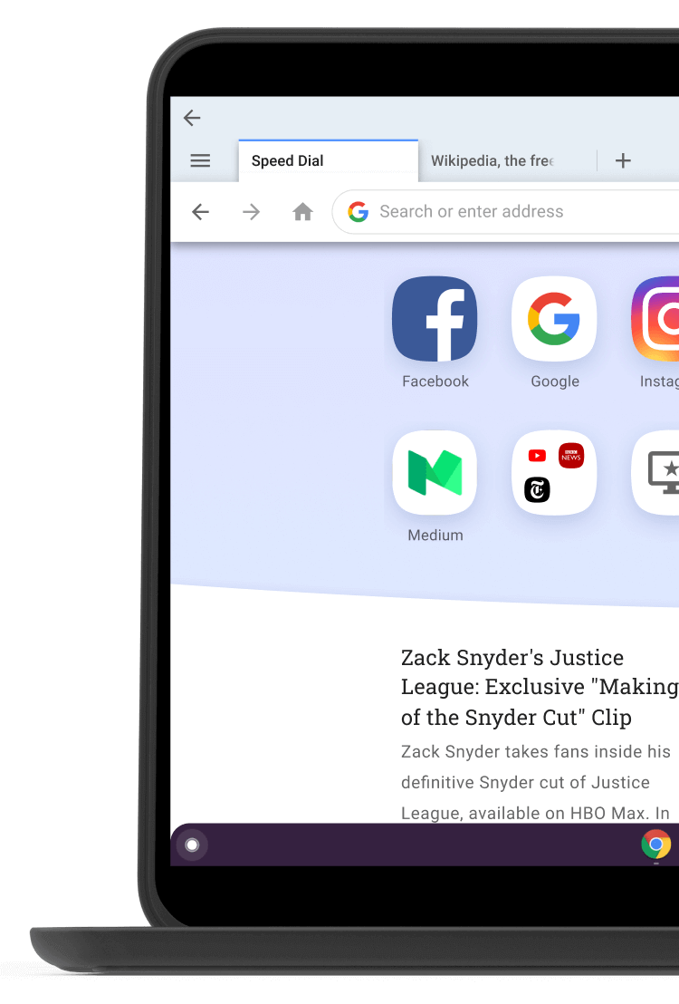 Opera Browser for Chromebook Web browser for Chrome OS Opera