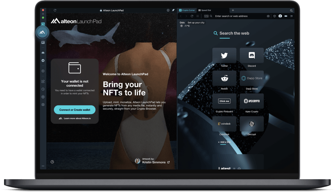 Create your own NFTs
