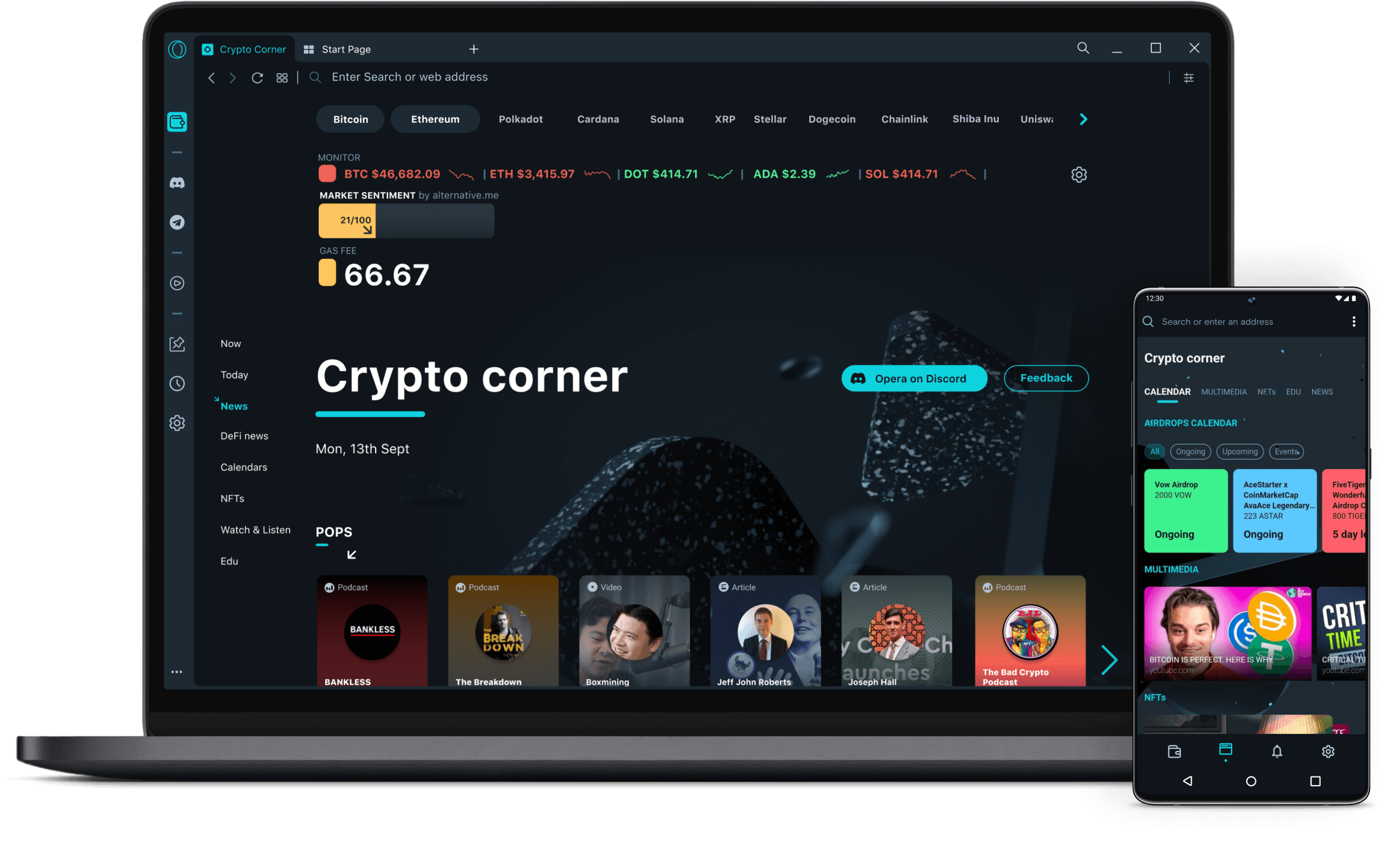 Опера крипто браузер. Opera Crypto. Opera Crypto браузер. Включить крипто опера. Криптовалюты Mass.