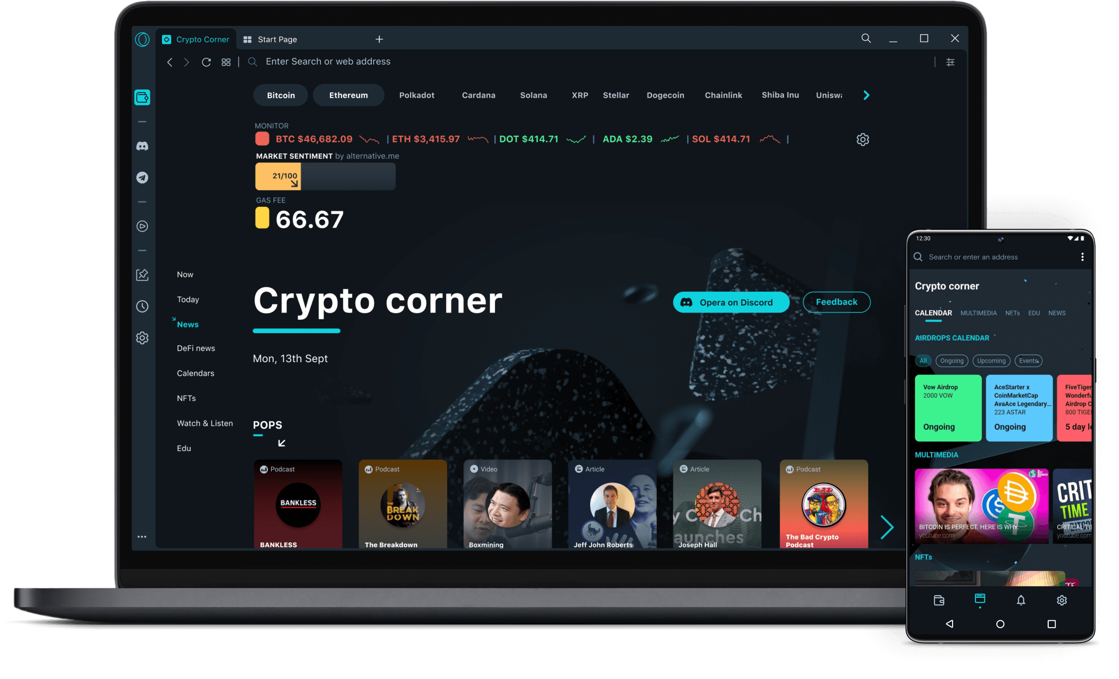 browser crypto library