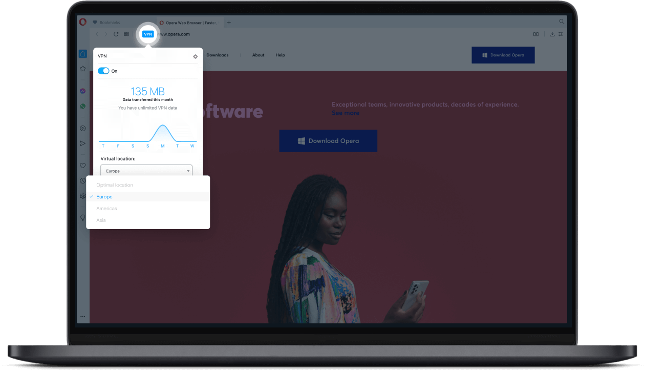 opera free vpn for mac