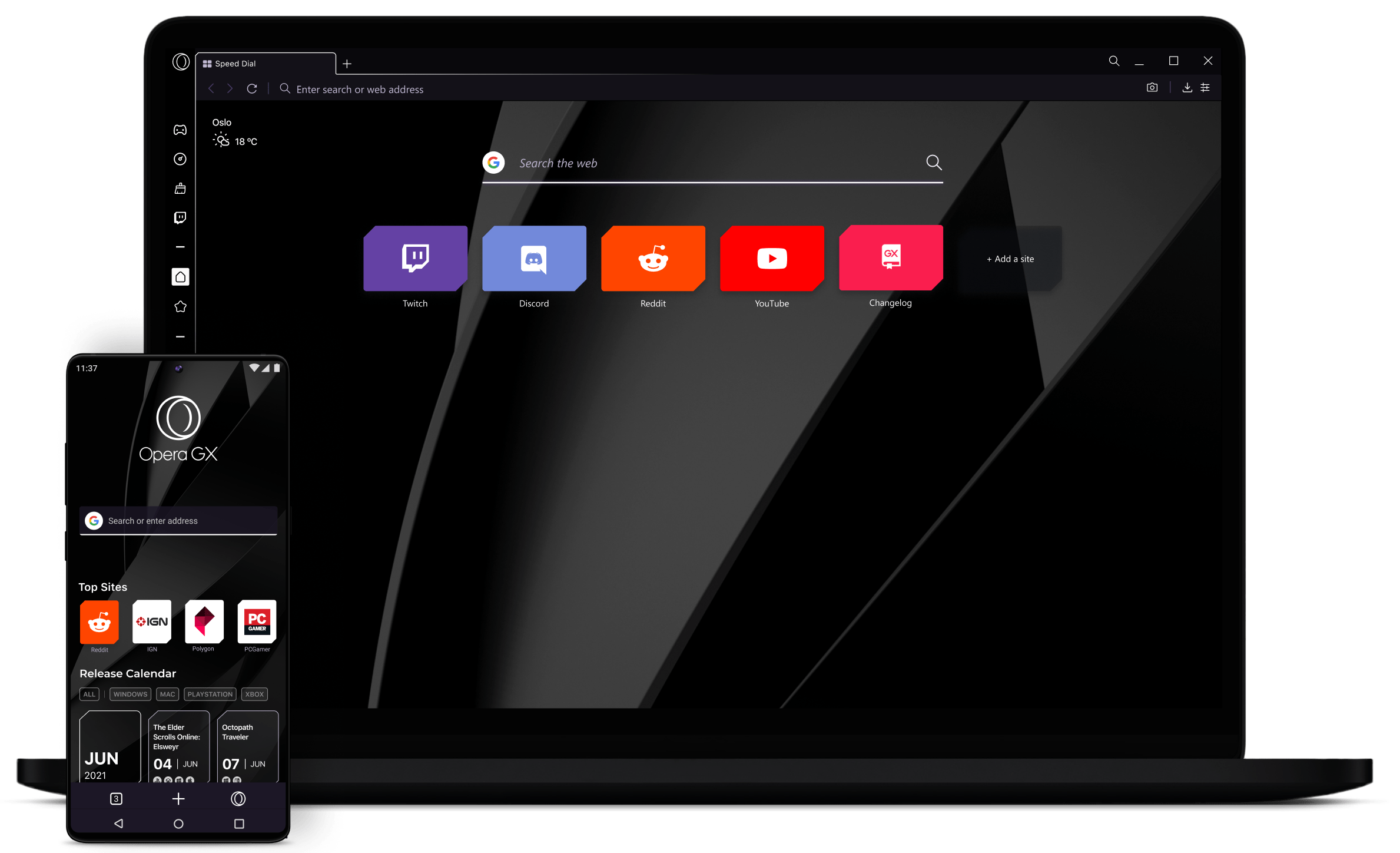 Opera GX Gaming Browser Update Adds Discord Integration and Other