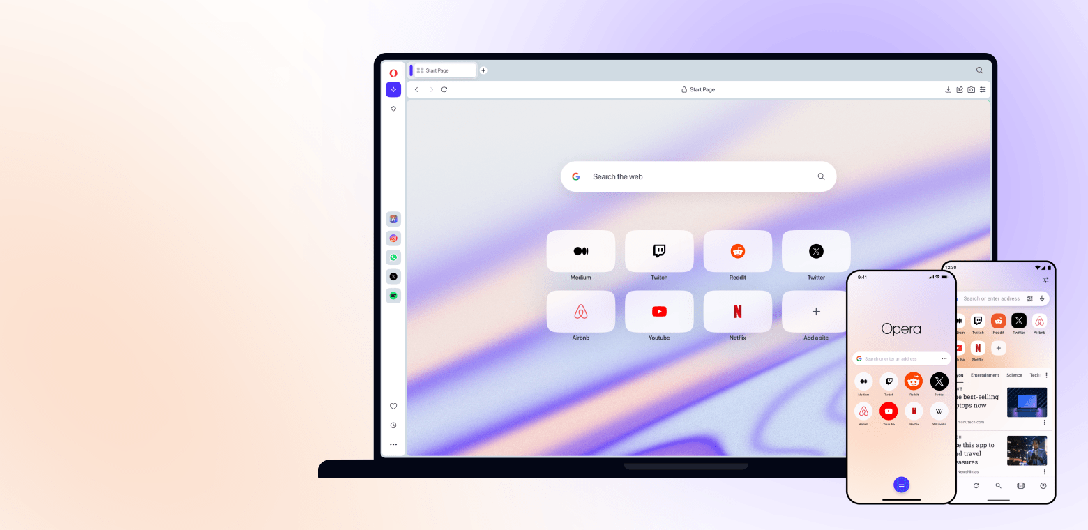 Opera blogs illustration
