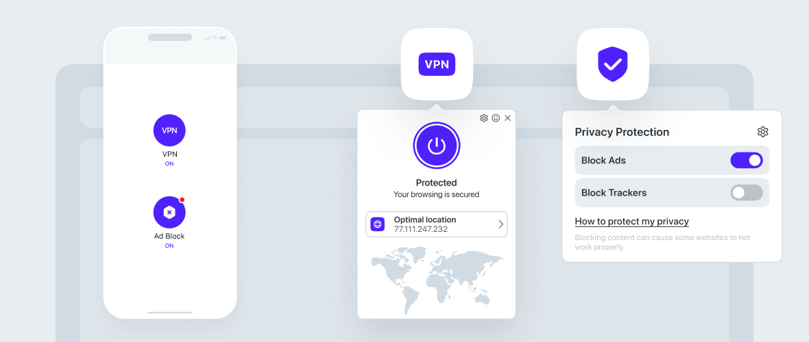 VPN grátis e Pro