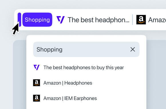 Name your tab islands