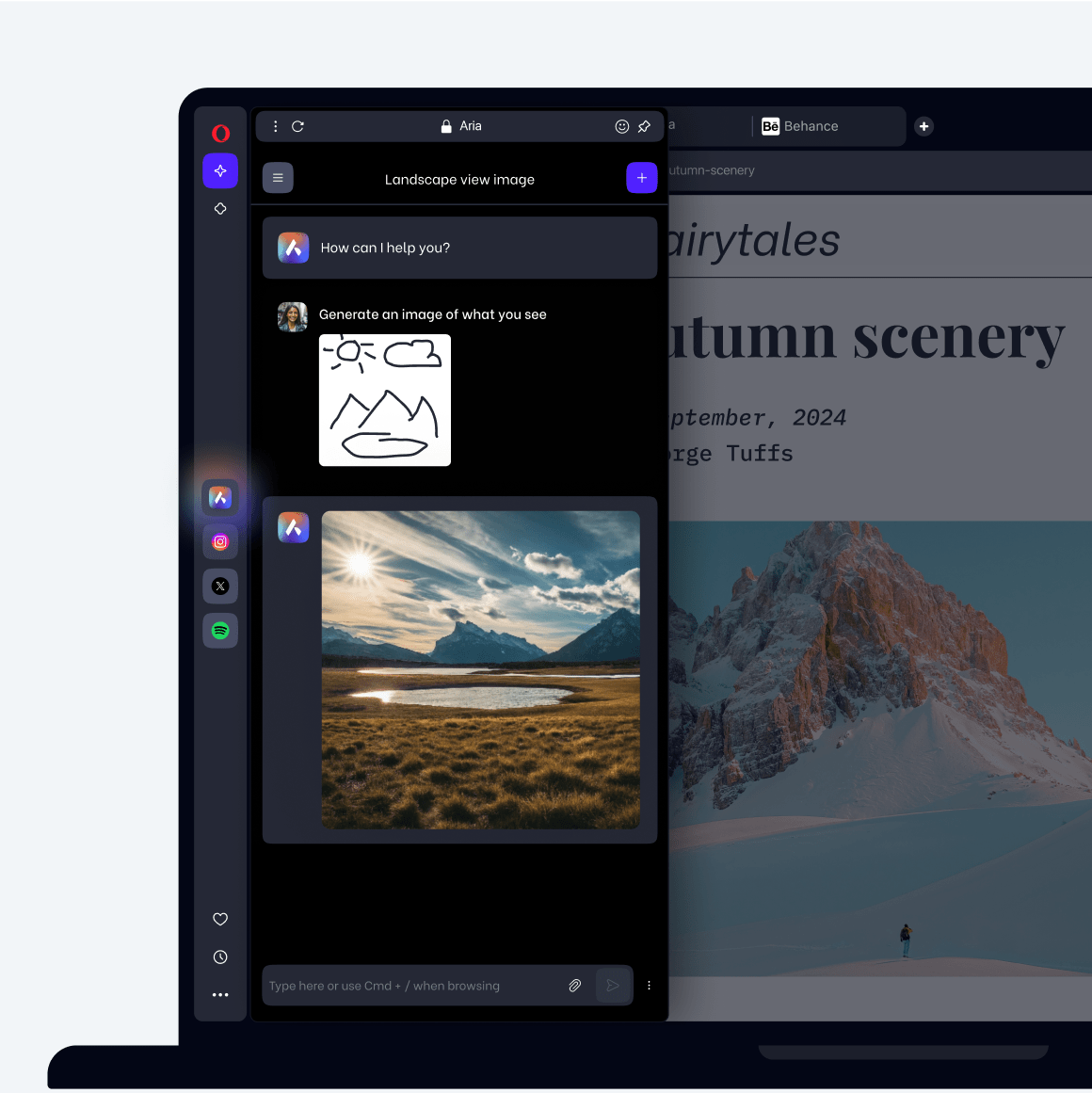 Opera one the future of browsing opera
