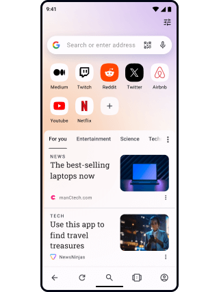 Get Opera Browser for any device
