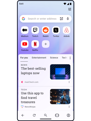 Installiere Opera Browser für jedes Gerät