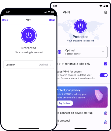 Kostenloses VPN für Mobilgeräte und Computer