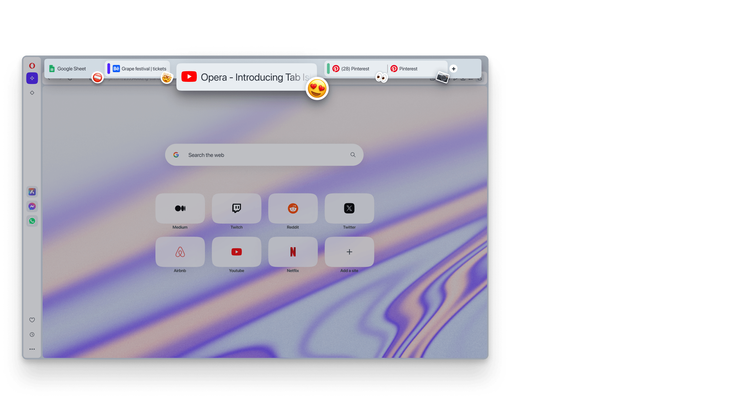 Tab Emojis | Personalize your tabs | Opera Browser