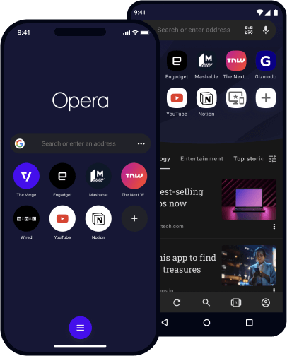 Get to know Opera’s features