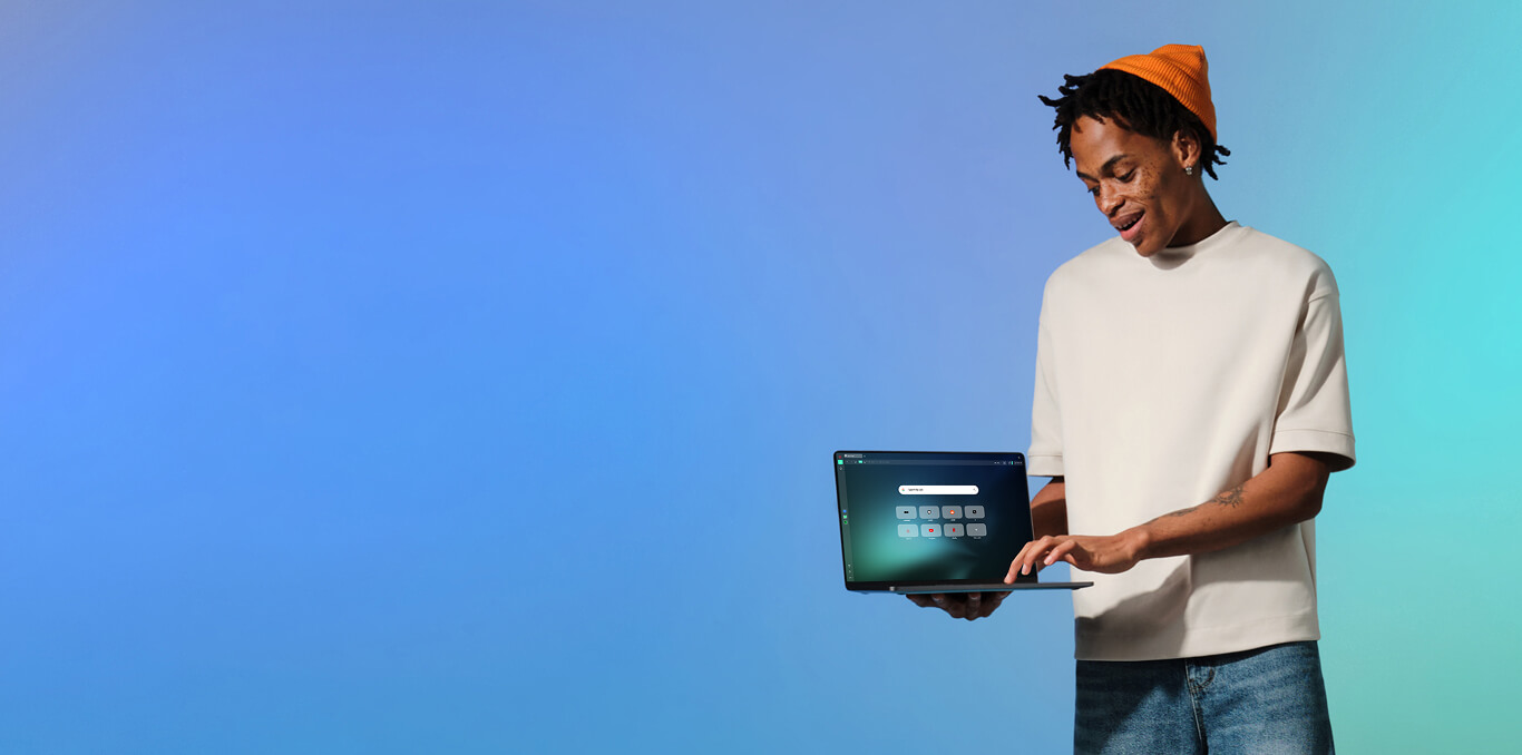 Millions of people worldwide choose Opera browsers