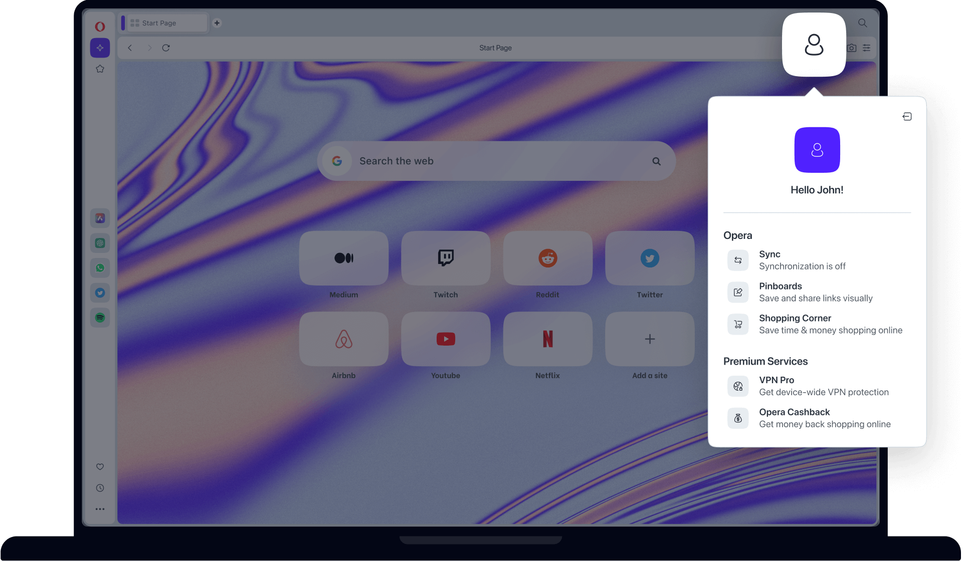 Opera Browser Windows, Mac, Linux, Android, iOS Opera